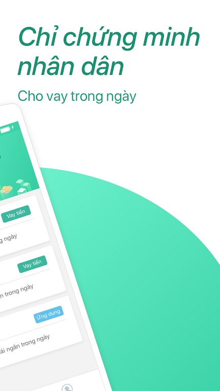 Hình ảnh minh họa app vay uy tín