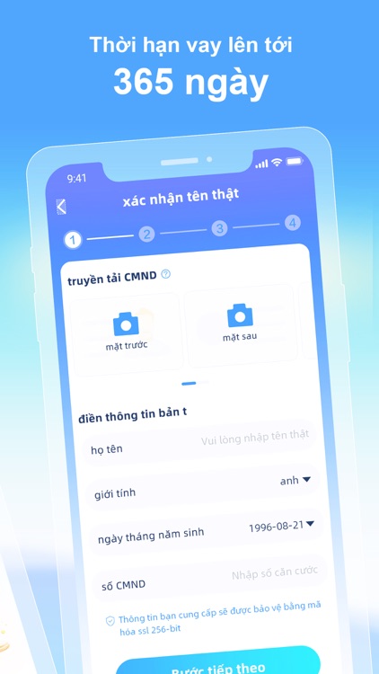 Hình ảnh minh họa app vay uy tín