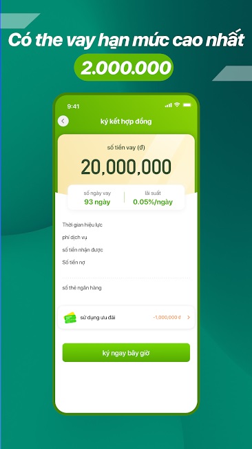 Hình ảnh minh họa app vay uy tín