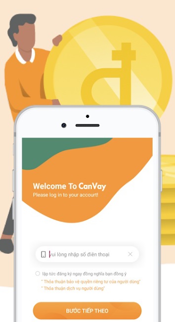 Hình ảnh minh họa app vay uy tín