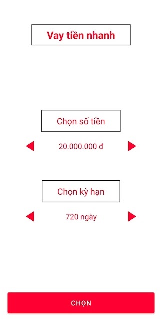 Hình ảnh minh họa app vay uy tín