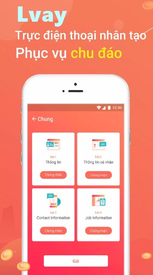 Hình ảnh minh họa app vay uy tín