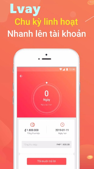 Hình ảnh minh họa app vay uy tín