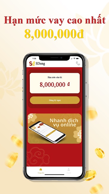 Hình ảnh minh họa app vay uy tín