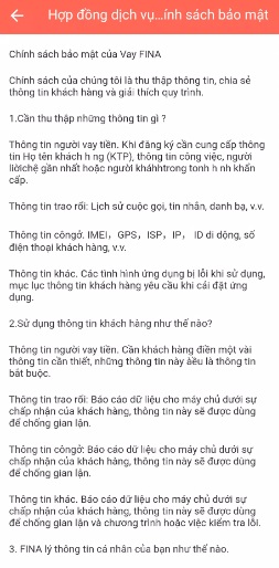 Hình ảnh minh họa app vay uy tín