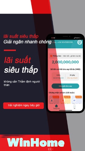 Hình ảnh minh họa app vay uy tín