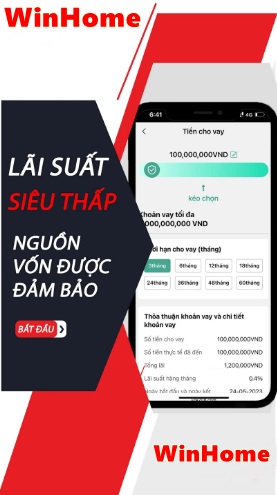 Hình ảnh minh họa app vay uy tín