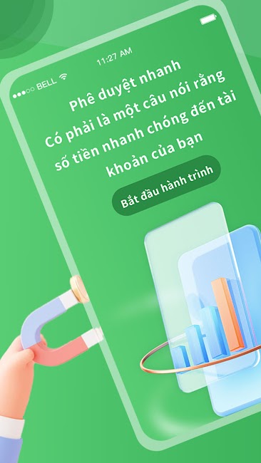 Hình ảnh minh họa app vay uy tín